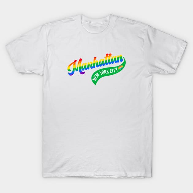 Manhattan Pride T-Shirt by The Dude ATX